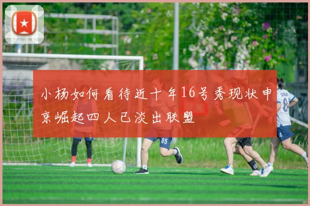 小杨如何看待近十年16号秀现状申京崛起四人已淡出联盟